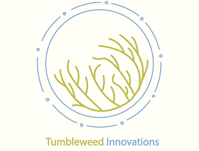 tumbleweed app logo art business logo design flat flat art illustration illustrator logo logo design logo design concept logodesign logos logotype minimal vector