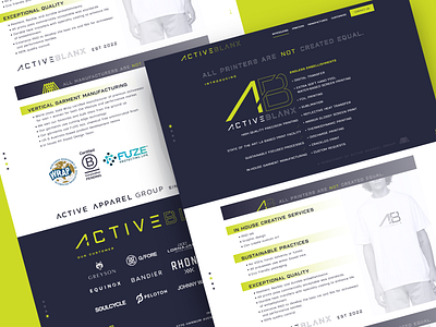 Active Blank Website animation app branding clean design flat graphic design illustration logo minimal motion graphics ui ux