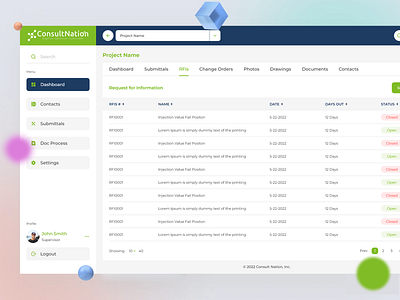 ConsultNation Dashboard