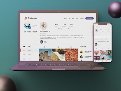 Instagram Web V1.0