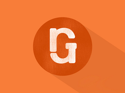 RG Monogram logo monogram orange rg texture