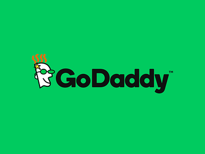 New Brand Identity brand go go daddy godaddy green identity logo mark