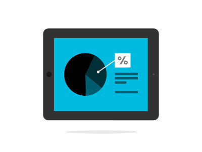 Mobile Analytics analytics chart icon infographic ipad tablet