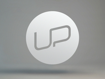 Up The City branding custom type logo