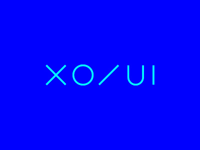 XO / UI identity logo