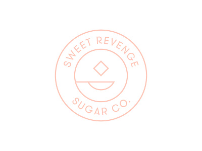 Sweet Revenge Seal baking identity logo math times joy seal sugar sweets