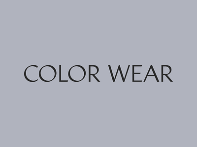 Color Wear Logotype