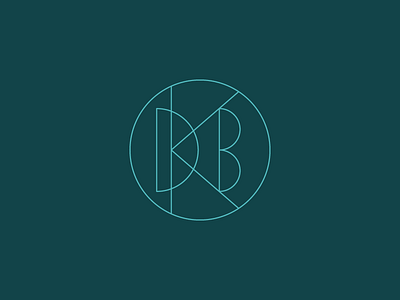 DKB Monogram identity logo math times joy monogram wip
