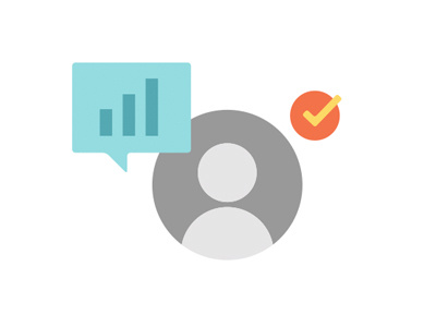 Spot Illustration data icon illustration