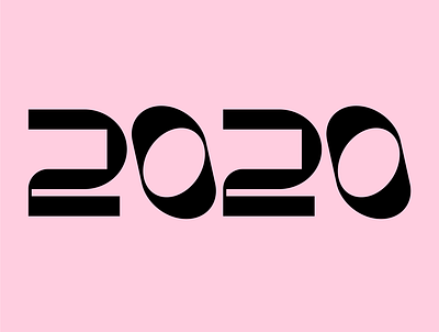 2020 - New Year Begins math times joy typogaphy