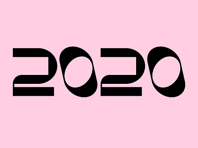 2020 - New Year Begins math times joy typogaphy