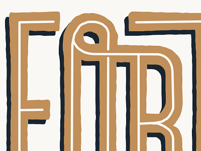 Comfortable Is Dangerous lettering typography