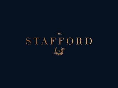 Mock Logo - Stafford branding identity logo wreath