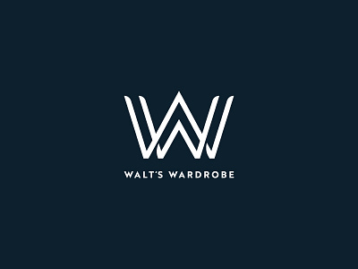 Walt's Wardrobe Rebrand - Full Launch apparel brand assets branding identity logo monogram wordmark