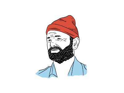 Steve Zissou Portrait