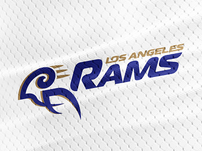 LA Rams by Fraser Davidson on Dribbble