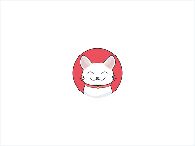 Lucky Cat cat illustration japan japanese lucky sketch sketchapp