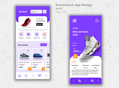 Shopping Mobile App app buy ecommerce mobile mobile app mobile ui order paymet platform product shoe shopper shopping app shopping cart store app store design ui uidesign uiux ux