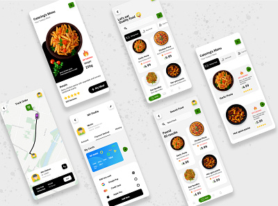 Restaurant Mobile App aap animation app design mobile app mobile ui restaurant app restaurant ui ui uidesign uiux ux