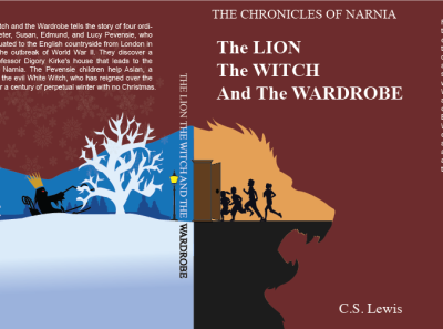 Narnia- Book Jacket Design book cover book jacket branding