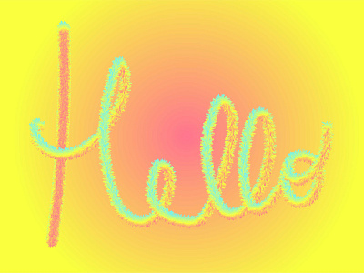 hello there colour design graphic hellodribbble illustrator pallete