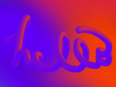 hello abstract colors design graphic hand drawn hello hello dribbble illustrator stayhome