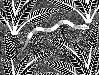 Snakes in my backyard coronavirus design digital painting dots graphic illustration pattern art procreateapp snakes stayhome
