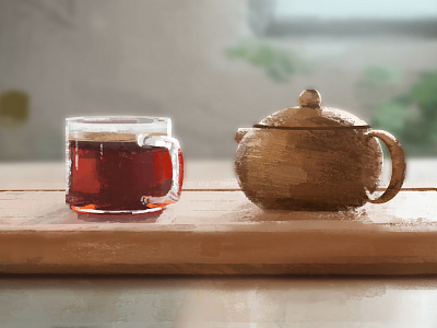 do you want some tea ? animation color keyart visdev