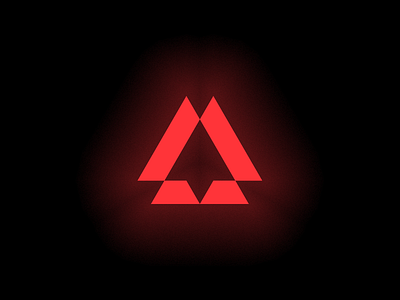 AIM arrow arrowhead branding geometric icon logomark minimalistic scrapyard