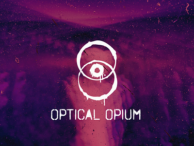 Optical Opium branding creepy disturbing eye eye logo streetwear