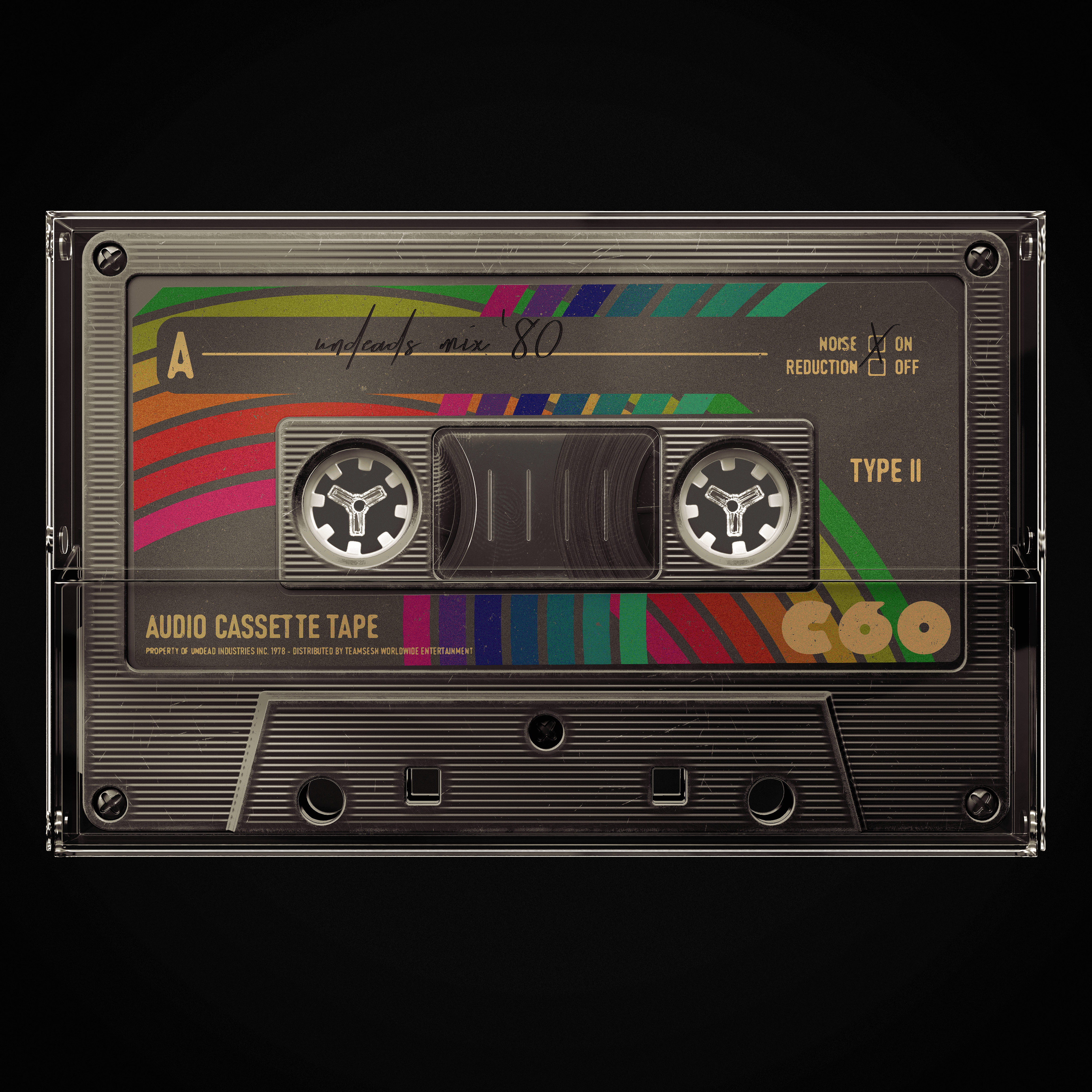 UNDEAD'S MIX '80 | Cassette Tape Mock-up by UNDEADDEATHS on Dribbble