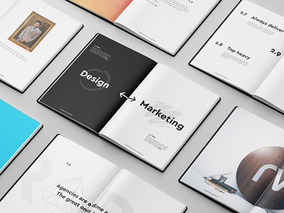 Rareview Manifesto book branding design manifesto print design rareview typography