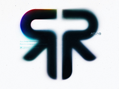 Ruroc Icon Logo Experimentation adam taylor aesthetic crypto design focus glassmorphism glow logo minimal ruroc stylized