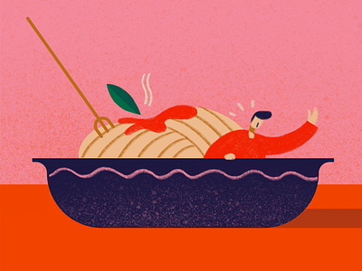 Food Illo #1 - Pasta