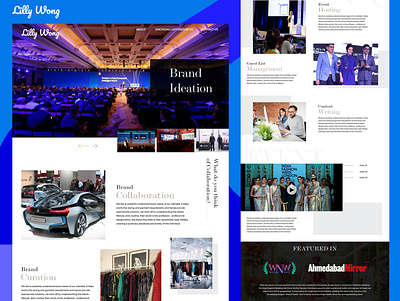 Event Brand Ideation branding design event branding trending design ui ux web web website design