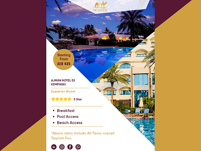 Travel Email Newsletter ( Dubai ) 2020 design clientwork dubai newsletter design travel travel agency trending ui ux