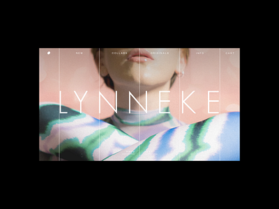 lynneke - Website Header clean design header minimal typography ui web website