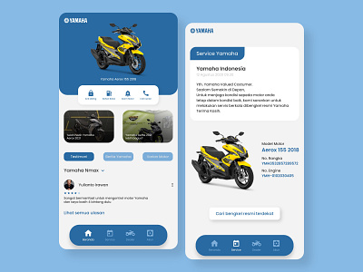 UI UX Yamaha app app design interface interfacedesign ui uidesign uiux ux uxdesign web