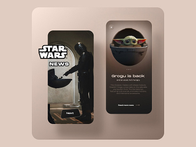 Star wars mobile app concept