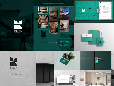 The Ukiyo Condos Branding branding design dribble shot dribbleartist graphic design illustration logo lu