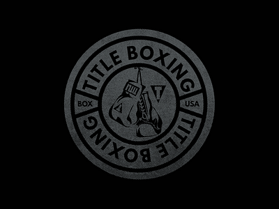 TITLE Boxing - Solo Screen Emblem Tee