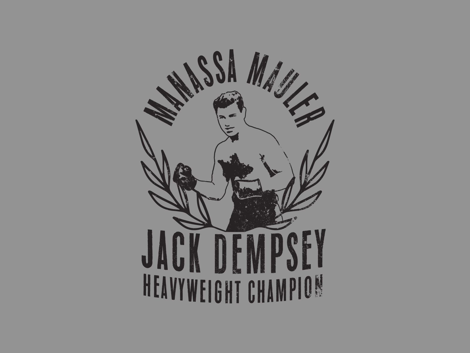 Jack Dempsey Tee by Matt Rieb on Dribbble
