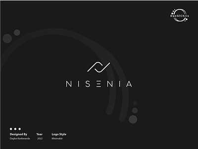 NISENIA branding design graphic design illustration illustrator logo vector