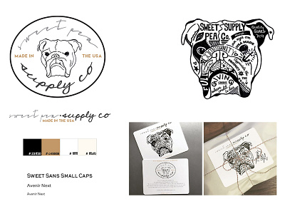 Sweet Pea Supply Co. Branding Project