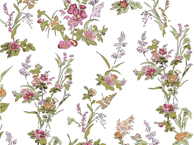Floral Illustration design floral floral pattern illustrator art vector