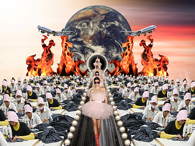 Fashion World Collage collage collage art design eco fashion