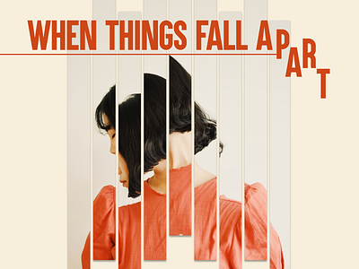 When Things Fall Apart Graphic concept design flat graphic graphic design graphics palette