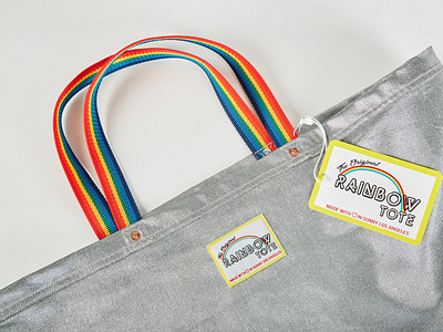 The Original Rainbow Branding branding design fashion logo packaging design rainbow retro vector vintage