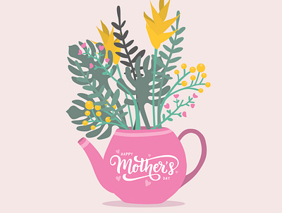 Mother's Day design flowers flowers illustration illustration mothersday vector