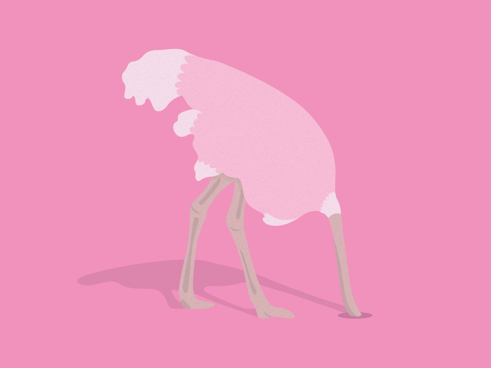 Head in the sand by Faith on Dribbble